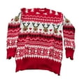 thumbnail image 4 of Suéter De Navidad Jersey De Cuello Redondo Tops Jersey Top Para Navidad S S Yinane Suéteres de mujer, 4 of 7