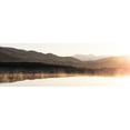 thumbnail image 2 of The Yellowstone Collection 14x7 Black Modern Framed Museum Art Print Titled - Steam from Ephemeral Ponds, Yellowstone National Park, 2 of 4