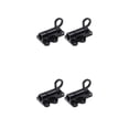 thumbnail image 1 of Seitruly 2 unids/set tirador anillo resorte carga automática puerta cerrojo Negro 2 piezas, 1 of 1