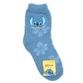 thumbnail image 6 of Stitch Women's Cozy Crew Socks with Faux Fur Patch, 2-Pack, Size 4-10, 6 of 8