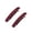 Red, variant on 2Pcs Matte Solid Color Simple Hair Clips, Non-Slip Rectangle Hair Pins for Women Girls, Multi Colors Daily Hair Accessories for Thick Thin Hair (Black)