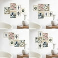 thumbnail image 5 of HAUS AND HUES Gallery Wall Picture Frames - Set of 6 Black Picture Frame Sets For Wall Collage, Pack of Photo Frames Set, Picture Frames For Wall, Gallery Home Decor (Three 8x10, Three 11x14 Black), 5 of 6