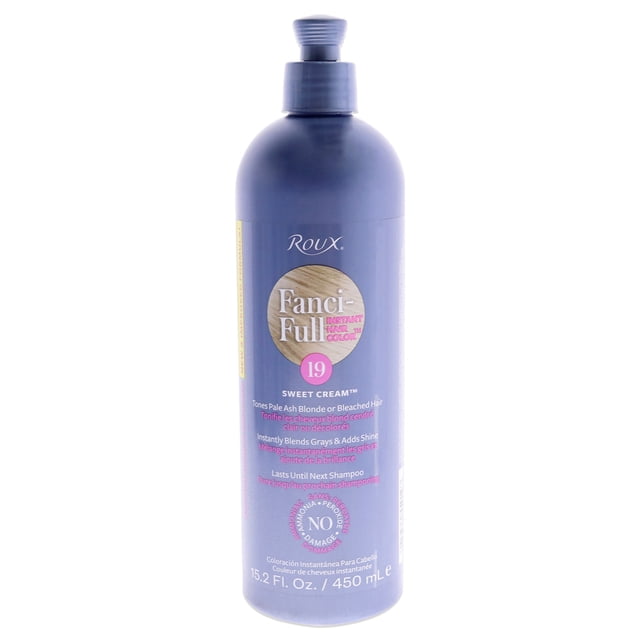 Tinte instantáneo para el cabello Roux Fanci-Full Rinse 19 Sweet Cream 15.2 oz