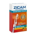 Zicam Cold Remedy Cold Shortening Medicated Nasal Swabs ZincFree, 20