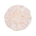 thumbnail image 2 of Gorro para el pelo para mujer, gorro para dormir, pañuelo para la cabeza, turbante, gorro de satén, gorro para dormir sedoso para cabello largo y liso champán Yinane Gorro de raso, 2 of 8