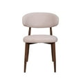 thumbnail image 2 of New Classic Furniture Royce Metal and Fabric Side Chair in Toast (Set of 6), 2 of 6