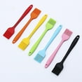 thumbnail image 4 of Silicone Cooking Bakeware Bread Pastry Oil BBQ Basting Brush DIY Baking Tool Green Silicone, 4 of 8