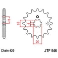 thumbnail image 5 of Front & Rear Sproket Kit for KAWASAKI KX80 N2,N3 89-90 JT Sprockets, 5 of 7