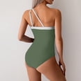 thumbnail image 3 of Maillot de Bain Bikini à Épaules pour Femmes Bikini Transparent Maillot de Bain pour Hommes Bikini Dissimuler Femme Bikini Transparent Shorts Longs pour Hommes Shorts Rouges pour Hommes Haut de Bikini Bandeau Maillot de Bain pour Femmes Haut de Bikini Noir Vert, 3 of 5