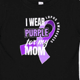 thumbnail image 4 of Inktastic I Wear Purple For My Mom Lupus Awareness Boys or Girls Baby T-Shirt, 4 of 5