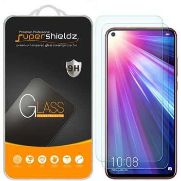 [2-Pack] Supershieldz for Huawei Honor View 20 Tempered Glass Screen Protector, Anti-Scratch, Anti-Fingerprint, Bubble Free