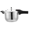thumbnail image 2 of Luzkey Household Pressure Cooker Canning Pot Kitchen Cookware Thick Kitchen Stew Soup Pot Pressure Pot for Indoor Outdoor Restaurant 4L, 2 of 8