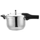 thumbnail image 2 of Olla a presión de acero inoxidable, olla de cocción de un solo fondo, olla a presión, olla para sopa para uso comercial, restaurante familiar y hogar 4L, 2 of 9