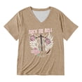 thumbnail image 4 of CONZONE Womens Plus Size T-Shirts Short Sleeve T Shirts for Women Casual V Neck Graphic Y2K Lightweight Tees Soft Cozy Tops, 4 of 4