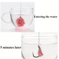 Explosion Hook 20/40Pcs Carp Fishing Hook with Spring Ring Barbed Swivel Explosion Jig ...