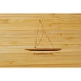 thumbnail image 7 of XXD Bamboo Skerry Cruiser Cutting Board – Maritime-Inspired Serving and Cheese Board | Caramelized & Oiled Bamboo, 24", 7 of 7