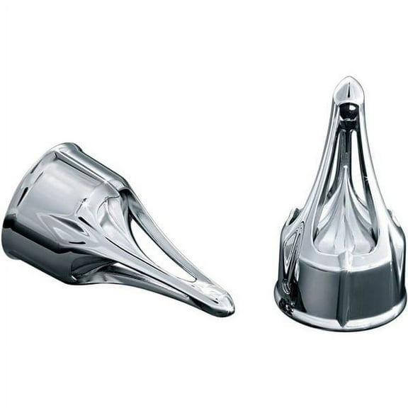 Kuryakyn Front Axle Nut Caps Roman/Chrome (1225)