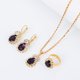 thumbnail image 3 of Xihbxyly Conjunto de Joyas de Gota de Agua, Impresionante Collar con Colgante, Elegantes Pendientes y Pulsera, Perfecto para Fiestas y Aniversarios, Regalo de San Valentín, Accesorio para Mujeres y N, 3 of 3