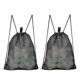 thumbnail image 1 of 2 packs of knitting drawing bags, gym laundry laundry and knitting rope bag for sea shell and beach findings, mushroom hunting bag, 1 of 5