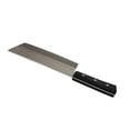 thumbnail image 2 of Sunrise Stainless Steel Veggie / Meat/ Poultry Cleaver Knife with Black Rubber Handle (6.85" L x 3.5" W), 2 of 3