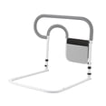 thumbnail image 3 of Barandilla para Cama Ergonómica para Adultos Mayores con Mango Antideslizante de Acero Al Carbono Y Bolsillo Lateral para Protección Contra Caídas Ins Gris, 3 of 8