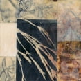 thumbnail image 2 of Goldberger, Jennifer 15x15 Black Ornate Wood Framed with Double Matting Museum Art Print Titled - Indigo Layers II, 2 of 4