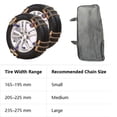 thumbnail image 3 of Creatine Universal Tire Chains For & SUVs – (1 CHAIN)(1 Pc Without Packaging), 3 of 7