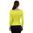 thumbnail image 2 of ToBeInStyle Women's Soft Long Sleeve Ribbed Seamless V-Neck Slimming Shaping..., 2 of 5