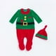 thumbnail image 5 of Traje navideño para bebé, mameluco de manga larga, ropa siamesa de algodón, mono infantil - Talla 59, 5 of 7