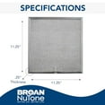 thumbnail image 5 of Broan-Nutone Filtre de Hotte en Aluminium avec Conduit, 5 of 5