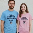thumbnail image 5 of Azzi Fudd Around And Find Out T-Shirt – Basketball Fan Gear – Sports Enthusiasts and Game Day, 5 of 6