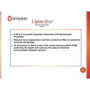 Dr.WellMe Lipinerve R Alpha Lipoic Acid 300mg Capsules Per Serving - an Antioxidant Supplement, Kosher | Halal 30 Count - Made in USA