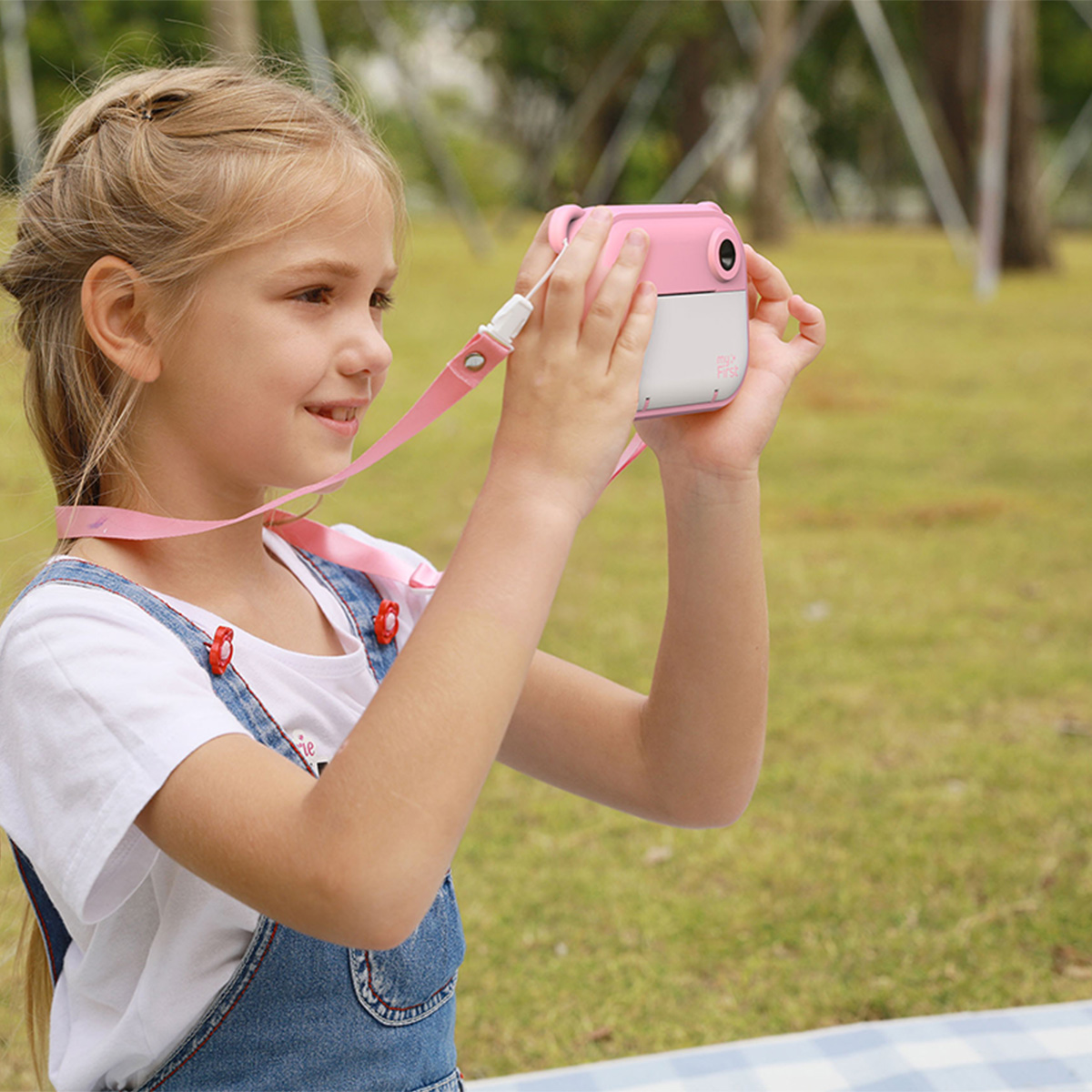 myFirst Insta 2 Kids Instant Print Camera 12MP Pink photo 8