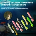 thumbnail image 3 of Fishing Lures, Soft Bionic Loach Bass Fishing Lures, Mock Lure Can Bounce - Slow Sinking, 3 of 8