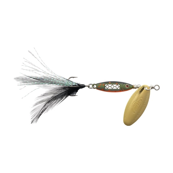 Berkley Dough Rider Minnow, 1/4 oz, Metallic Brook Trout