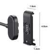 thumbnail image 3 of Motorcycle Magnetic Waterproof Charging Side Cover with USB Cable Kit, Durable Silicone & Aluminum Alloy Port Protector, All-Weather Fast Charging Solution, 3 of 8