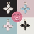 thumbnail image 6 of John Bead Sweet & Petite Charms-Four Petals Pink, 15x18mm 10/Pkg, 6 of 7