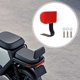 thumbnail image 1 of Respaldo para bicicletas eléctricas, cojín de asiento para bicicletas eléctricas, respaldo de asiento trasero para Rojo, 1 of 8