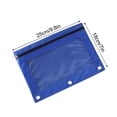 thumbnail image 4 of Pencil Pouch for 3 Ring Binder, Binder Pencil Pouch with Smooth Zipper, Clear Window Pencil Case for Binder, Zipper Pencil Pouches, Big Capacity 3 Ring Binder Pencil Bag,10 x 7in, 4 of 7
