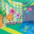 thumbnail image 2 of Green Tablecloth Roll (40" X 100') - Party Supplies - 1 Piece, 2 of 2