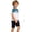 V55-White, variant on WhouRiu Boys Summer Casual Outfits Short Sleeve Cartoon Graphic Tees Shorts Sets Kids Cute Clothes