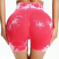 thumbnail image 5 of Pantalones cortos deportivos de Yoga sin costuras con tinte de corbata, mallas para gimnasio para mujer, pantalones cortos de cintura alta para Fitness, ropa de entrenamiento para correr para mujer, 5 of 5