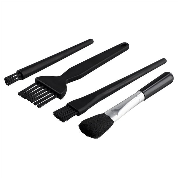 Kit de Cepillo AntiestáTico 4 Piezas, Limpiador Computadora Teclado MúLtiple para Placa Circuito PortáTil