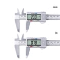 thumbnail image 3 of Calibrador Vernier YONGSHENG Digital de carbono LCD 2 uds, 3 of 4