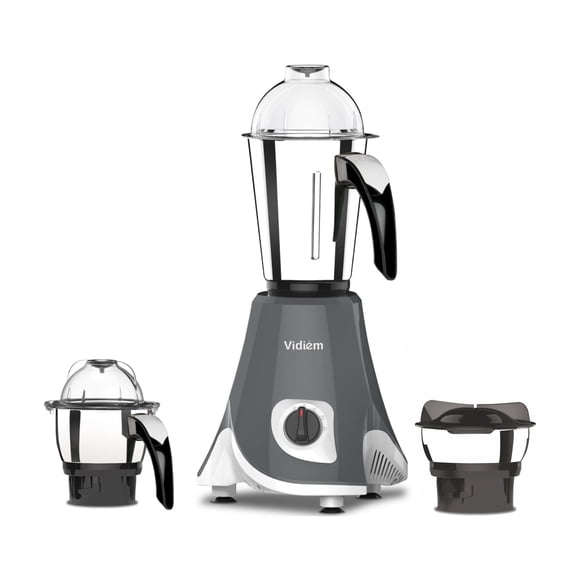 Vidiem Twin Spice Plus 650Watts 110V Mixer Grinder with Stainless Steel Jars, UL Certified for USA & Canada