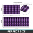 thumbnail image 7 of Halloween Purple Checkered Ghosts and Icons Kitchen Rugs Sets Of 2,Anti Fatigue Kitchen Mat Rugs Non Slip Washable,Decorative Kitchen Floor Mats for Kitchen,Sink,Laundry,17"x30"+17"x47", 7 of 7