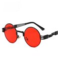 thumbnail image 1 of Lunettes de Soleil Métal Rondes Punk Polarisées Tendance Lunettes de Soleil 2680, 1 of 2