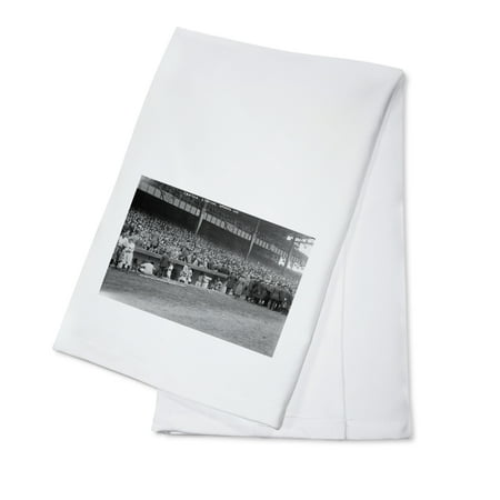 Yankee Stadium Baseball Field Opening Day Photograph (100% Cotton Kitchen