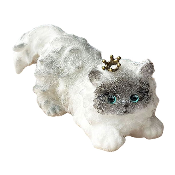 Pellizco De Gatito Juguete antiestrés de gato Squish, muñeco suave para amantes de las mascotas, decoración para el hogar y la oficina, regalo relajante (1 unidad) JASKFLY