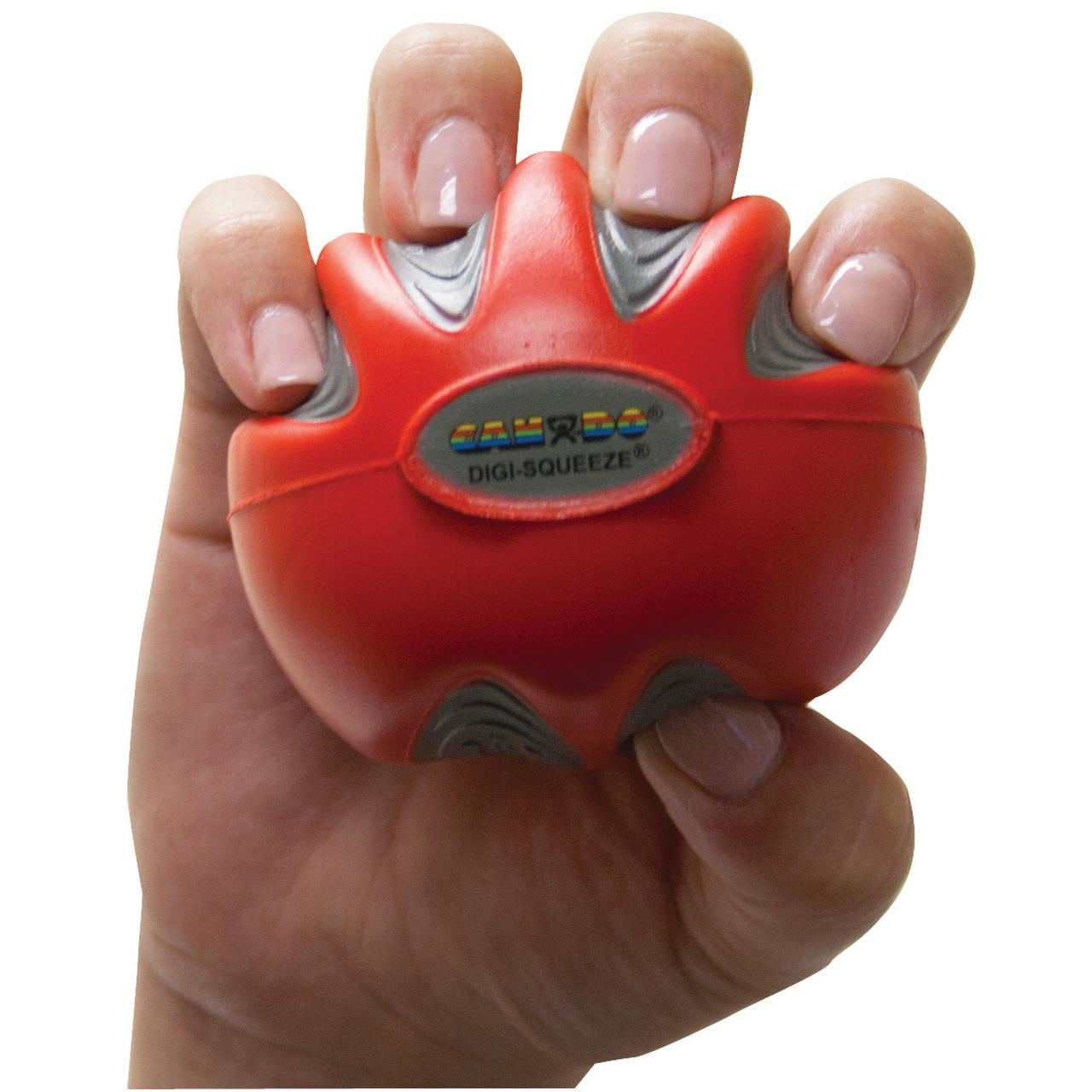 Balle De Musculation Digitale Cando Digi-Squeeze – Rouge Légère, Pour Rééducation Et Renforcement Des Doigts